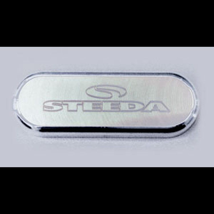Billet Power Seat Button Steeda Logo