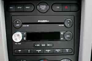 Billet Radio Knob Machined