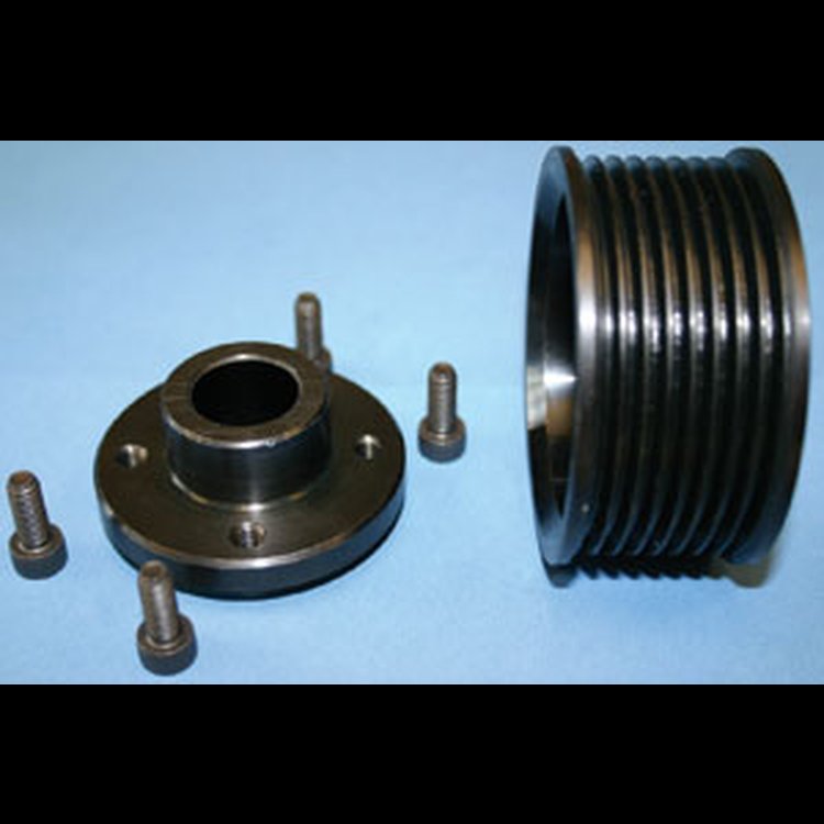 Hub & Interchangeable Pulley 2.80"