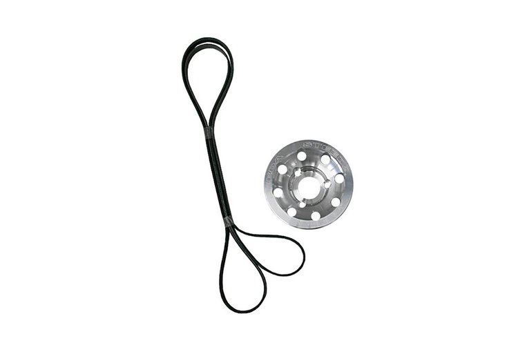 SUPERCHARGER LOWER PULLEY