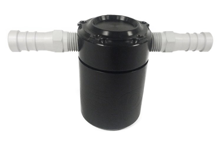Black Anodized Oil Separator 1979-2019 Ford Mustang