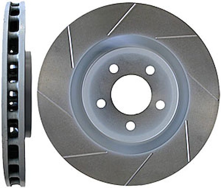 14" Front Slotted Rotors 2007-2012 Mustang Shelby GT500