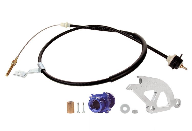 Complete Quadrant Kit Adjustable Clutch Cable