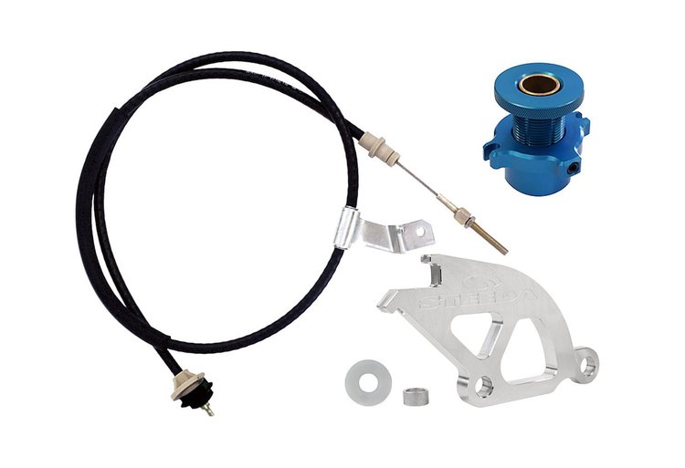 Complete Quadrant Kit Adjustable Clutch Cable