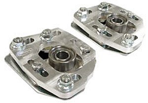 3-Bolt Aluminum Caster Camber Plates 1979-89 Mustang