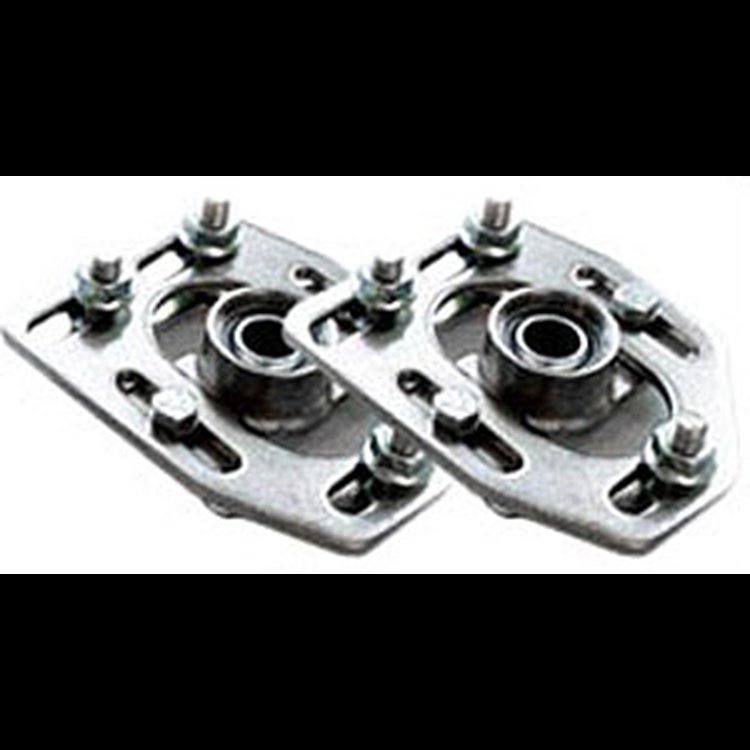 3-Bolt Steel Caster Camber Plates 1990-93 Mustang
