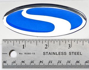 Medium Steeda Oval Emblem 3.5"