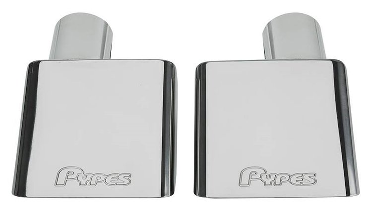 2.500 in. Stainless Steel Tips 1970-1973 C3 Corvette