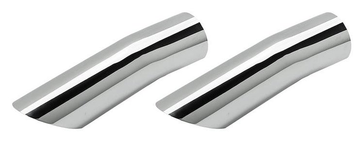 2.500 in. Stainless Steel Tips 1968-1969 C3 Corvette