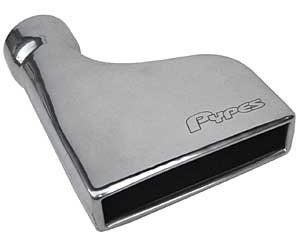 Stainless Steel Tips Inlet: 3"