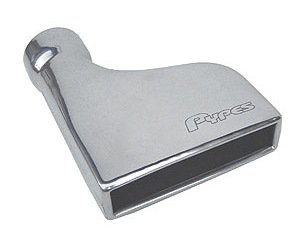 Stainless Steel Tips Inlet: 2.5"