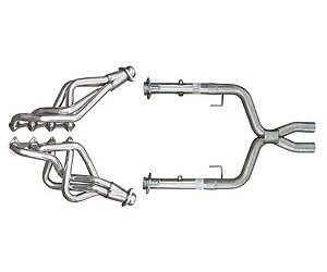 Stainless Steel Headers and X-Pipe Kit 2005-10 Mustang 4.6L