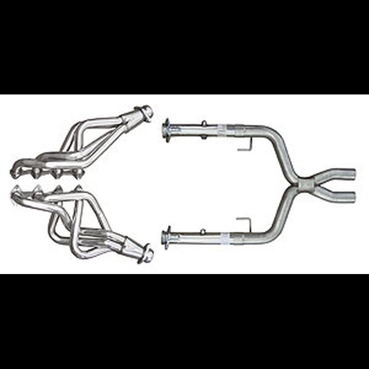 Stainless Steel Headers with Off-Road X-Pipe 2011-13 Mustang 5.0L