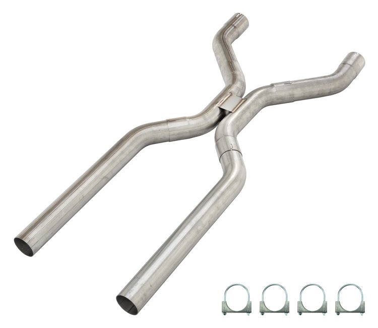 HVA13 3 in. Universal H-Pipe Crossover Exhaust Kit