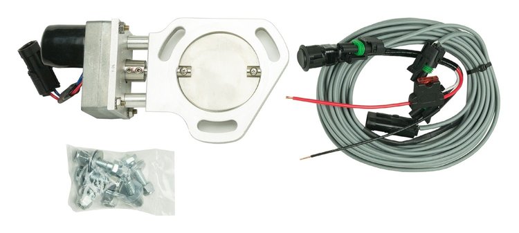 Electrical Exhaust Cutout Kit Single Exhaust