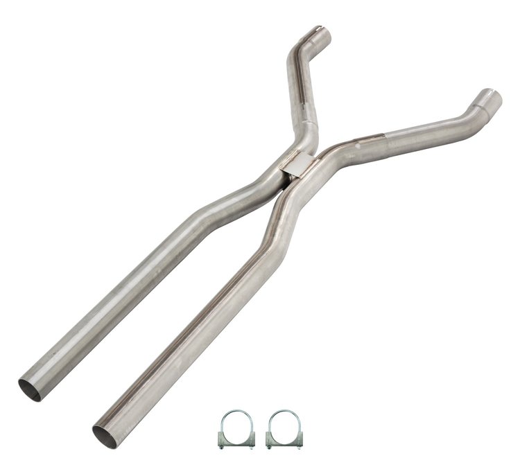 HVF10 2.500 in. Universal H-Pipe Tunnel Crossover Exhaust Kit