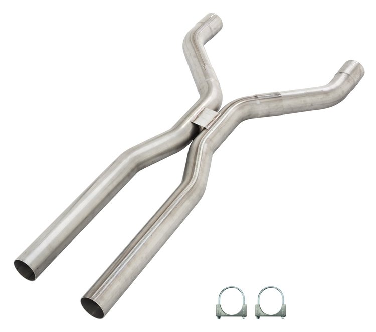 HVF13 3 in. Universal H-Pipe Tunnel Crossover Exhaust Kit