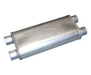 MUFFLER Race Pro 2.5-in dual in/out
