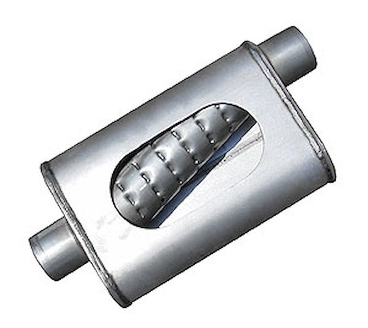 Violator Muffler 2.5" Offset In / Center Out