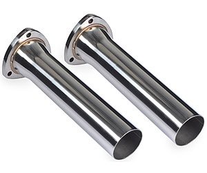 Polished Stainless Steel Collector Reducers Header Flange: 3"