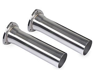 Polished Stainless Steel Collector Reducers Header Flange: 3.5"