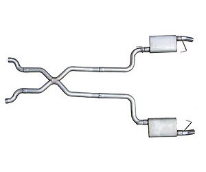 Violator Crossmember-Back Exhaust System 1975-80 Corvette C3