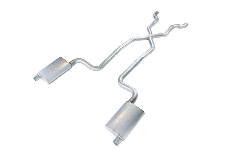 Race-Pro Crossmember-Back Exhaust System 1968-74 C3 Corvette