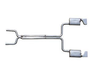 Race-Pro Header-Back Exhaust System 1986-91 L98 C4 Corvette