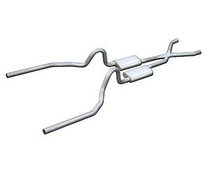 Race-Pro Crossmember-Back Exhaust System 1964 1/2-70 Mustang