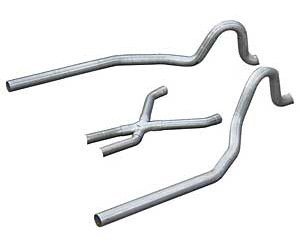 No-Muffler Exhaust System 1971-73 Mustang V8