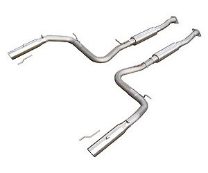 Violator Cat-Back Exhaust System 1999-04 Mustang Cobra 4.6L with IRS