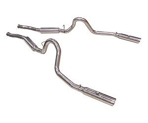 Super System Cat-Back Exhaust 1979-2004 Mustang