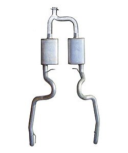 Street-Pro Converter-Back Exhaust System 1998-2004 Mustang V6