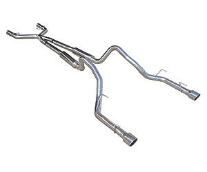 Mid-Muffler Exhaust System 2005-2010 Mustang V6