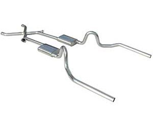 Race-Pro Crossmember-Back Exhaust System 1964-72 GM A Body