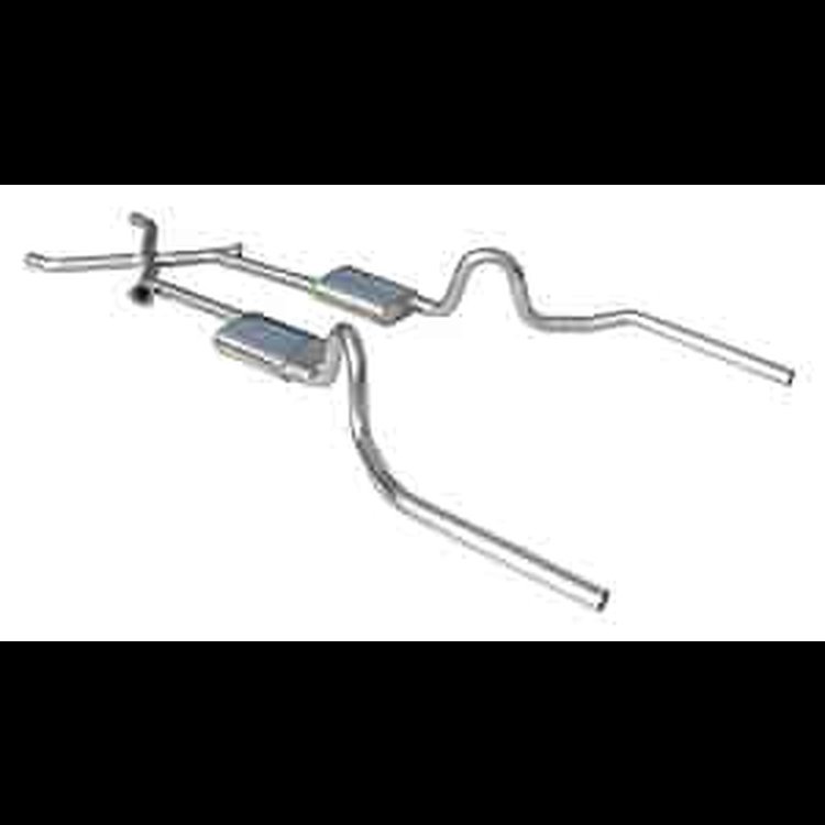 No-Muffler Exhaust System 1964-72 GM A-Body