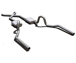 Race-Pro Crossmember-Back Exhaust System 1970-71 GTO