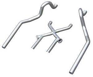 No-Muffler Exhaust System 1970-71 GTO
