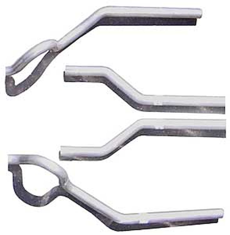 No-Muffler Exhaust System 1970-71 GTO