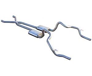 Street Pro Crossmember-Back Exhaust System 1970-81 Camaro/Firebird