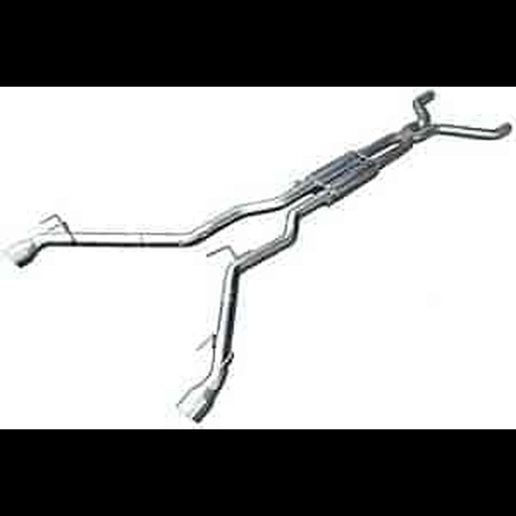 Cat-Back Mid-Muffler Exhaust System 2010-11 Camaro SS 6.2L