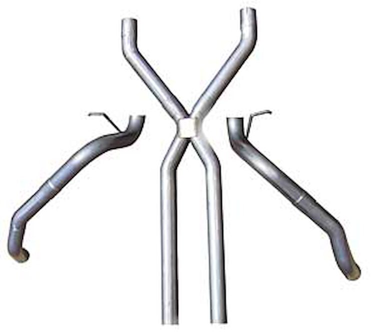 No-Muffler Exhaust System 1967-69 Camaro/Firebird