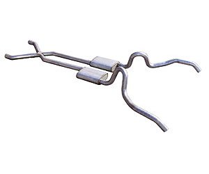 Violators Crossmember-Back Exhaust System 1962-67 Nova/Chevy II