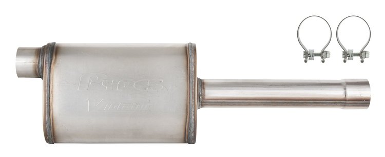 SGT31V Violator Series Muffler Replacement Kit Fits Select Chevrolet Silverado 1500, GMC Sierra 1500 5.3L LTZ