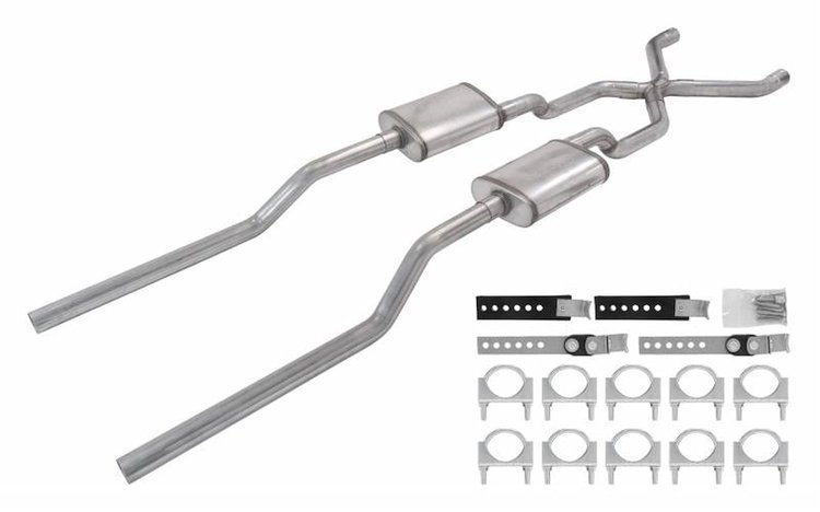 EXHAUST X-MEMBER BACK