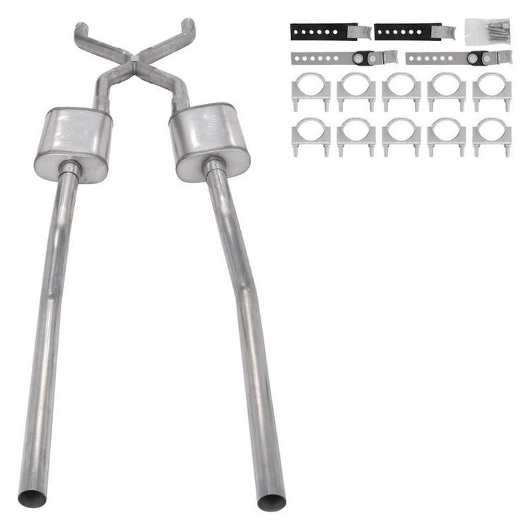 EXHAUST X-MEMBER BACK