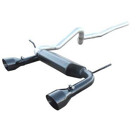 SJJ17SB Cat-Back Exhaust System 2007-2018 Jeep Wrangler JK 2-Door