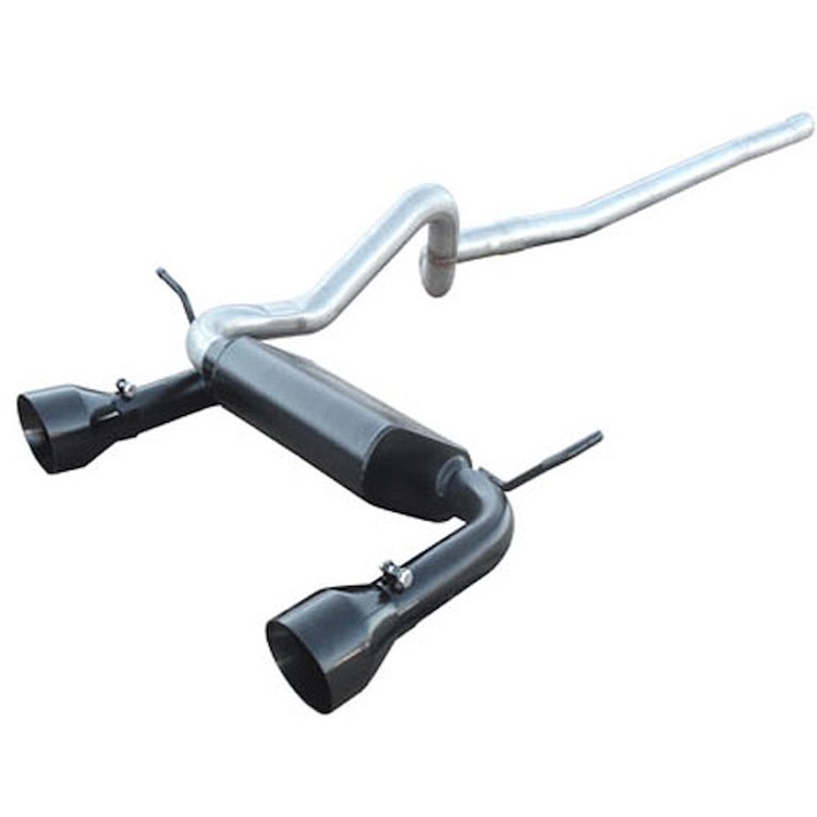 SJJ19SB Cat-Back Exhaust System 2007-2018 Jeep Wrangler JK 4-Door