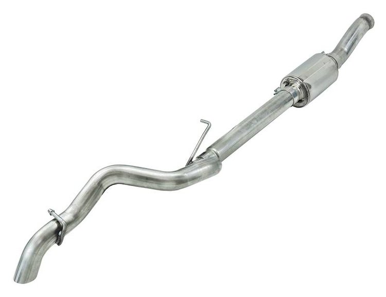 SJJ35R HGC Cat-Back Exhaust System Fits Select Jeep Wrangler JL 2-Door/4-Door 2.0 4-Cylinder - Turn Down Rear Exit