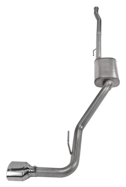 SJJ50S Cat-Back Exhaust System with Street Pro Muffler Fits Select Jeep Gladiator JT with 3.6L Engine [Polished Tip]